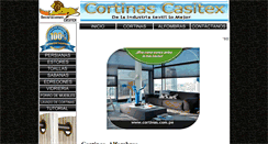 Desktop Screenshot of cortinas.com.pe